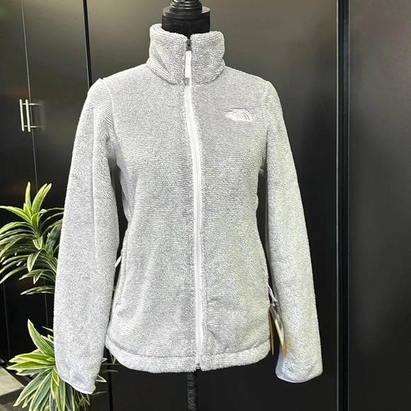 The North Face Osito jacket standard fit,zip front, pockets,cozy warm lavender - Picture 1 of 16